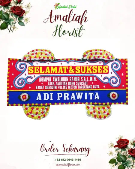 Papan Bunga Ucapan Selamat Siendeng